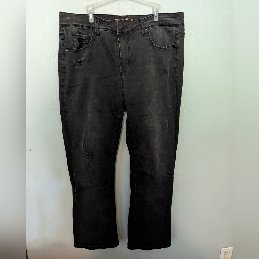 Melissa McCarthy Seven7 Black Jeans